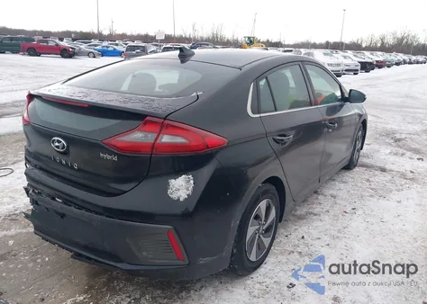 2018 Hyundai Ioniq Hybrid Sel z USA, uszkodzony, nr VIN KMHC75LC7JU067082